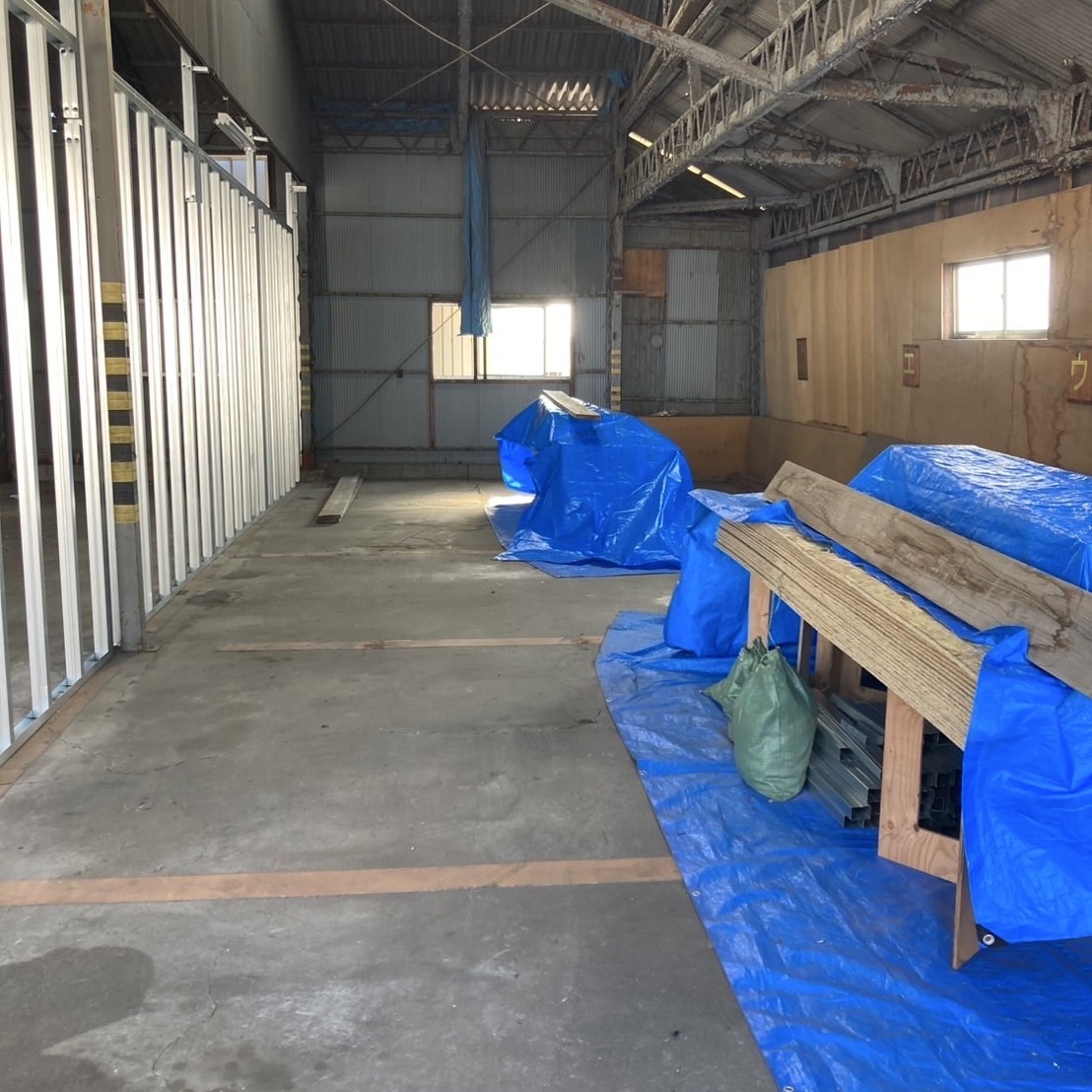 きぼう建設 | 堺市　間仕切り工事